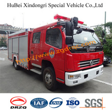 3.6ton Dongfeng Water Tank Fire Truck Euro2
